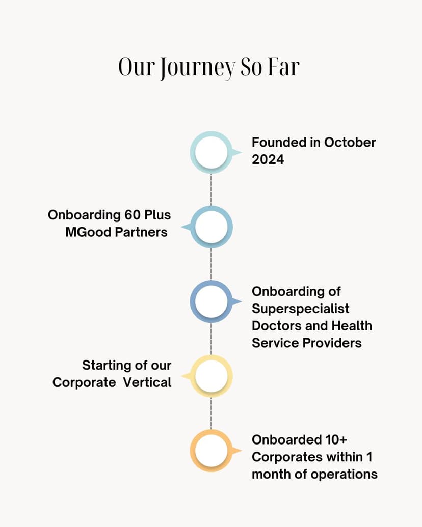 Our Journey So Far Timeline